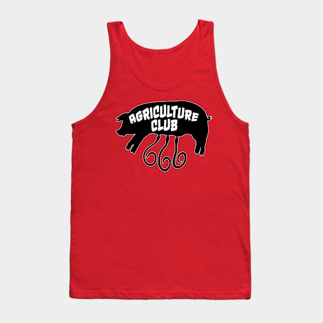 Agriculture Club Pig Snakes Tank Top by lancegoiter